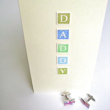 Handmade Personalised 'Daddy' Card, 4 of 5