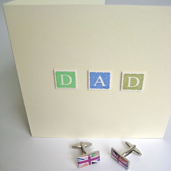 Handmade Personalised 'Dad' Card, 2 of 3
