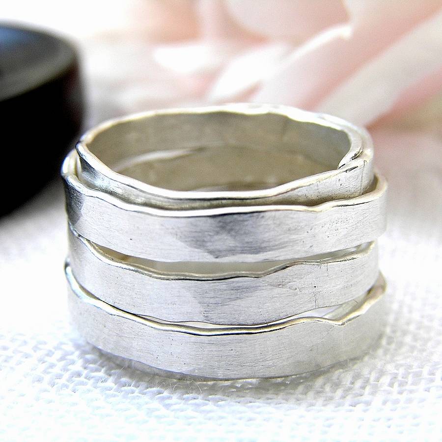 wrapped silver ring by anna k baldwin | notonthehighstreet.com