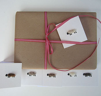 12 Woolly Sheep Gift Tags, 4 of 9