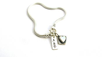 Personalised Heart Bracelet, 3 of 4