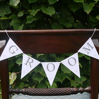 'Bride' And 'Groom' Signs, 10 of 11