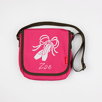 Personalised Girl's Ballet Shoes Bag, 2 of 11