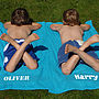 Personalised Child's Bath/Beach Towel, thumbnail 1 of 5