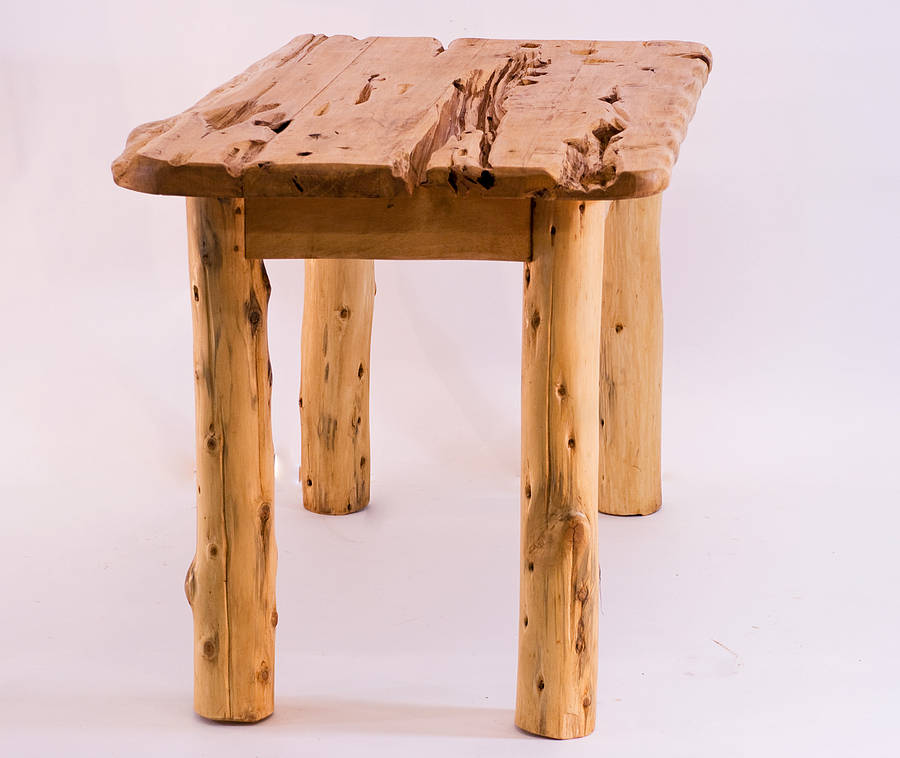 Rustic Handmade Wooden Dining Table By Kwetu