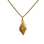 Gold Mousehole Shell Necklace, thumbnail 2 of 3
