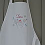 Personalised Embroidered Children's Apron, thumbnail 3 of 4
