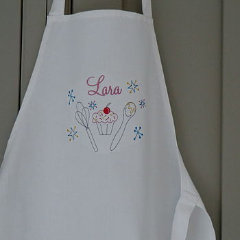 Personalised Embroidered Children's Apron, 3 of 4