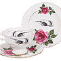 Pointing Design Vintage Teacup And Saucer, thumbnail 3 of 3