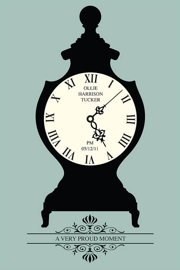 Personalised Moment In Time Art Print By modo creative ...
