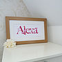 Personalised Child's Silhouette Print, thumbnail 1 of 6
