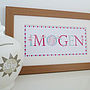 Personalised Vintage Style Child's Name Print, thumbnail 2 of 4