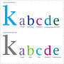 Personalised Letter Stickers Bespoke Colours, thumbnail 5 of 12