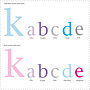 Personalised Letter Stickers Bespoke Colours, thumbnail 8 of 12