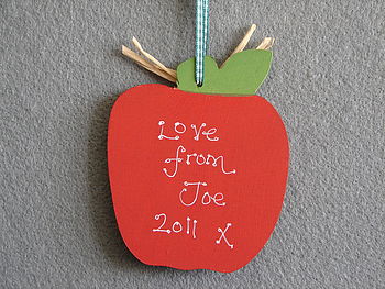 Personalised Thank You Teachers Apple, 3 of 4
