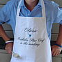 Embroidered Apron, thumbnail 1 of 7