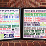 Personalised Family House Rules Print, thumbnail 3 of 12