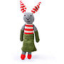 Hand Knitted Soft Toy Rabbit, thumbnail 4 of 5