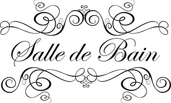 Boudoir Or Salle De Bain Wall Sticker, 9 of 10