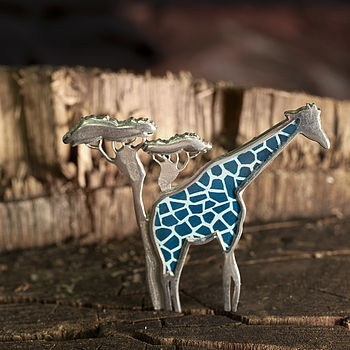 Giraffe Brooch, 7 of 8