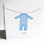 Personalised New Baby: Sleepsuit Card, thumbnail 4 of 7