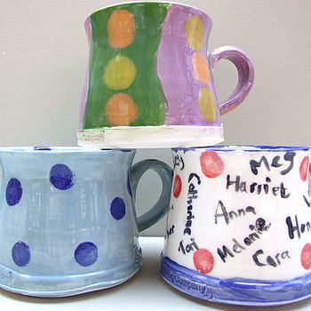 Paint Your Own Handmade Mug By The Handmade Mug Company