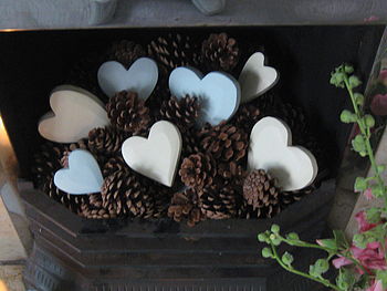 Hand Cut And Finished Hearth Hearts, 3 of 6