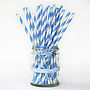 Striped Paper Party Straws, thumbnail 8 of 12