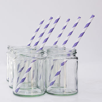 Striped Paper Party Straws, 10 of 12