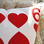 Applique Playing Card Cushion Cover, thumbnail 10 of 11