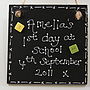 First Day At School Blackboard Sign, thumbnail 1 of 3