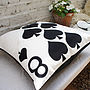 Applique Playing Card Cushion Cover, thumbnail 5 of 11