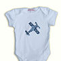 Boy's Personalised Applique Motif Baby Grow, thumbnail 5 of 10