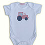 Boy's Personalised Applique Motif Baby Grow, thumbnail 6 of 10