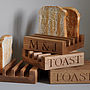 Oak Toast Rack, thumbnail 4 of 5