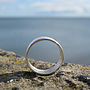 Personalised Silver Coastline Map Ring, thumbnail 5 of 8