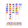 Daddy Is The Captain Of Our Ship Signal Flags Print, thumbnail 5 of 7