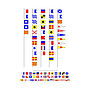 Daddy Is The Captain Of Our Ship Signal Flags Print, thumbnail 6 of 7