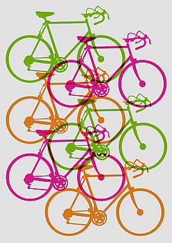 Ride Your Bicycle Print, 3 of 5