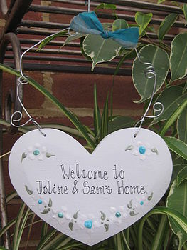 Personalised Welcome Heart, 3 of 6