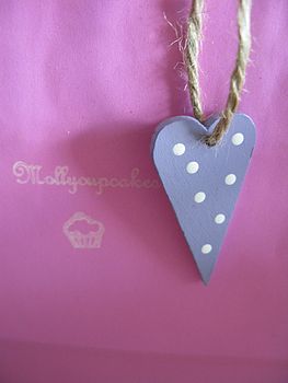 Hand Painted Heart Decorations, 4 of 6