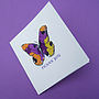 Pansy Seed Thank You Cards Pack Of Three, thumbnail 2 of 2