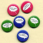 Personalised 'Speech Bubble' Badge Card, thumbnail 4 of 10