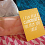 Set Of Four 'Chocolate' Postcards, thumbnail 1 of 4