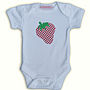 Girl's Personalised Applique Motif Baby Grow, thumbnail 4 of 9