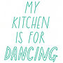 Kitchen Dancing A4 Poster/Print, thumbnail 2 of 2