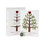 Personalised Thumbprint Christmas Tree Cards, thumbnail 3 of 6