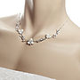 Triple Pearl Necklace, thumbnail 3 of 8