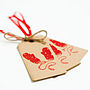 Dotty Mittens Gift Tags, thumbnail 5 of 5