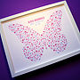 Personalised Girl's Butterfly Print, thumbnail 4 of 5